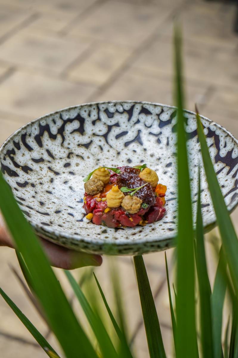 Déjeuner entre collègues dans un restaurant à Nantes